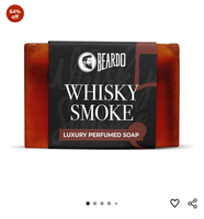 Beardo Whisky Smoke Perfumed Luxury Soap for Men, 75 g | Min. buy 2