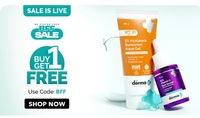 The Derma Co BFF Sale : Buy 1 Get 1 Free | Buy 2 Get 2 Free + Free Gift