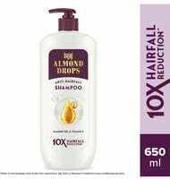 Bajaj Almond Drops Anti Hairfall Shampoo (650 ml) with Almond Oil & Vitamin E