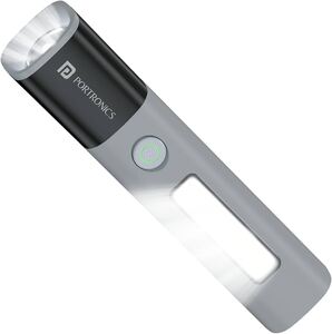 Portronics Eco Glow 2 Tactical Rechargeable Flashlight Torch