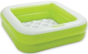 Intex Infatable Square Pool -Green- 57100