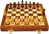 PALM ROYAL HANDICRAFTS 10 Inches Wooden Handmade Foldable Magnetic Chess Board Set