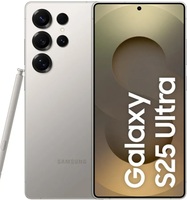 Samsung Galaxy S25 Ultra 5G AI Smartphone (Titanium Gray, 12GB RAM, 256GB Storage), 200MP Camera, S Pen Included, Long Battery Life