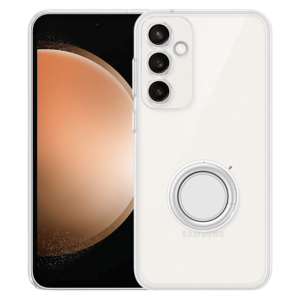 SAMSUNG Soft TPU Back Case for Galaxy S23 FE (Scratch Resistant, Transparent)