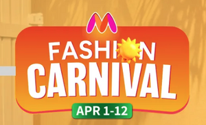 Myntra Fashion Carnival up to 80% 0ff + 10 % discount on HDFC /BOB/ HSBC Cards
