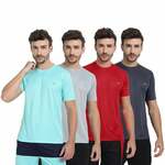 FTX Men Polyester Regular Fit T-Shirt 