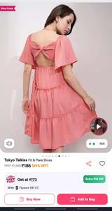 Tokyo talkies fit and flare dress