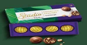 Instamart :  Cadbury Studio Signature Pralines, Gianduja Hazelnut, 52 g 