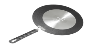 Instamart : Fackelmann Nonstick Aluminium Quartz Concave Tawa (25 cm, Black) 