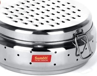 Sumeet Stainless Steel Vegetable Grater With Storage Container