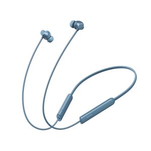 realme Buds Wireless 5 Lite in Ear Bluetooth Neckband with 12.4 mm Dynamic Bass Boost Driver,Upto 35 Hours Playback,45ms Low Latency,IP55 Dust & Water Resistant, Bluetooth V5.4 (Haze Blue)