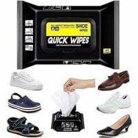 Digihaat: WildProducts - Natural Sneaker Shoe Cleaner Wipes - 1 Packs of 80 - Shoe Wipes Quickly Remove Dirt Stain