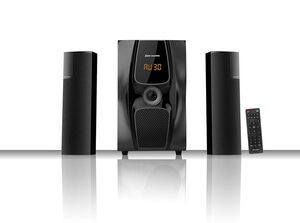 JACK MARTIN JM Z 5 | 10" Woofer | AUX USB SD FM | Remote | RMS 126 W Bluetooth Home Theatre