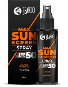 Beardo Max Sunscreen SPF 50 & PA+++ Spray for Men 50ml