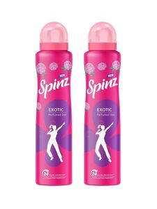 Spinz Exotic Perfumed Deo for Women 200 ml (Pack of 2)