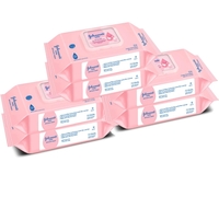 JHONSONS Wet Wipes | No Alcohol & Soap | 3x Moisturizing Lotion pack of 6