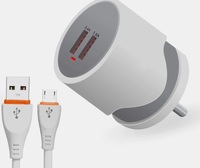 Take a look at this Chias 20 W 3.4 A Wall Charger for Mobile with Detachable Cable 