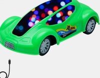 Take a look at this Rush 3D Mini RC Car for Kids | Rechargeable Remote Control Car with 3D Lights 