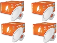 Halonix Kornet Max 5.5W Downlighter white 75mm Cut out Pack 4 Ceiling Light Ceiling Lamp on Flipkart