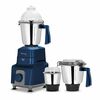 McCoy Tuff 888 750W Mixer Grinder | Clip Lid Lock | Hands-Free Operation | Powerful Motor | 3 Stainless Steel Jars | Sleek Anti-Skid Design, Blue & Grey | 2 Year Warranty 