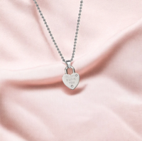 Sullery I Love You Valentine Special Heart Couple Pendant Stainless Steel Pendant