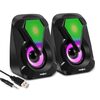 FRONTECH 2.0 USB Computer Speakers, 10W