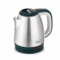 Pigeon by Stovekraft Hot Plus Electric Kettle (16245) with Stainless Steel Body, 1.5 litre, used for boiling Water, making tea and coffee, instant noodles, soup etc. (Green)

