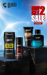 Beardo Summer Sale : Buy 2 Get 2 Free 