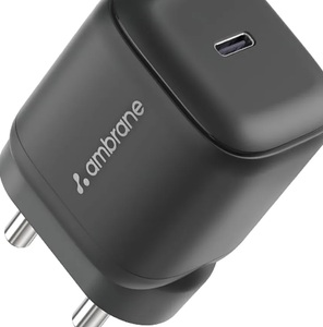 Ambrane 45W Fast Type C Charger Adapter (Charge i45, Black)