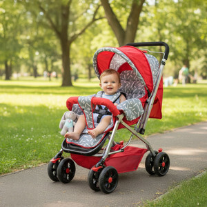 LITTLE RIDES Explorer Baby Stroller New Born/Kids, with Safety Be...more