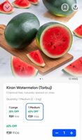 Swiggy Instamart | Kiran Watermelon (Tarbuj) 1 Medium (2-3kg)
