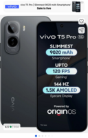 Vivo T5 Pro 5G (Cosmic Black, 128 GB)