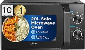 53% off on - Midea 20L Solo Microwave Oven - Rs. 4690
