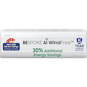 Samsung 1.5Ton 3Star Bespoke AI WindFree Inverter Smart Split AC