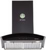 Faber 60 cm 1095 m³/hr curved glass Kitchen Chimney 