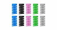 Check out Gizga Essentials Spiral Cable Protector Cord Saver for Charging Cables(Set of10)) on Instamart