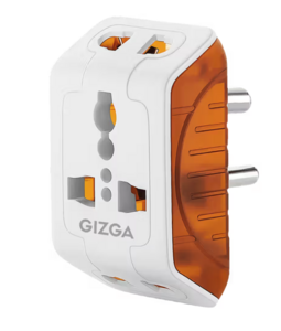 Instamart : Gizga Essentials 3 Pin Multi Plug Socket 