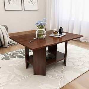 Home Centre | Helios Kohi | Engineered Wood | Center Table | Coffee Table | Brown | 1 Year Warranty :