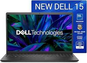 Dell 15 (Previously Inspiron) Laptop, 14th Gen Intel Core 3 100U Processor, 8GB DDR4, 512 SSD