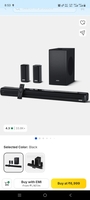 Mivi Fort Sonic 600 Soundbar, 5.1 Channel,Multi-Input and EQ Modes,BT v5.3 600 W Bluetooth Soundbar