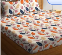  Double Bedsheets at 92% Off