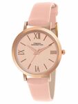 French Connection Leather Analog Rose Gold Dial Women's Watch-Fcn00037D

