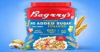 1kg Bagrry's Crunchy Muesli with No Added Sugar 0% Diet Muesli with High Fibre 100% Vegan & Plant Based on Instamart