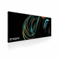 STRIFF Extended Size (800 mm x 300 mm x 3 mm) Gaming Mouse Pad| Stitched Edges| Non-Slip Rubber Base|Computer Laptop|Keyboard Mouse Pad for Office & Home (Universe)

