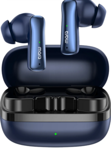 MarQ by Flipkart Rhythm Q0824 Bluetooth Headset (Blue, True Wireless)