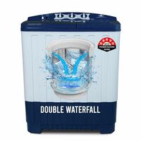 Power Guard 7Kg Semi Automatic Top Loading Washing Machine (PG70WM-BLWT-OP-IK,Blue White)

