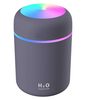 Quick Needs Humidifier with Colorful Light for Room, Bedroom, Office, Car, 300 ML, Grey, USB
