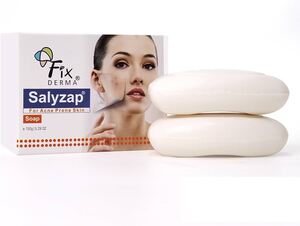 Fixderma Salyzap Soap with Salicylic Acid - 150gm (Pack of 2)
