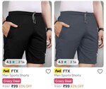 Myntra | FTX Men's Shorts | Starts From ₹99 