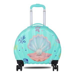 Polo Class Kids Trolley Bag | Made with Polycarbonate | Durable and Waterproof | Trolley Bag for Kids - Green